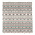 thumbnail image 3 of Ambesonne Aztec Shower Curtain, Cultural Geometric Pattern, 69"Wx84"L, Multicolor, 3 of 5
