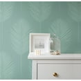 thumbnail image 4 of Seabrook Designs Off-White Palm Leaf Paintable Unpasted Wallpaper, 4 of 8