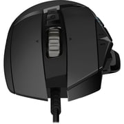Logitech G502 HERO High Performance Wired Gaming Mouse, HERO 25K Sensor, 25,600 DPI, RGB, Adjustable Weights, Black