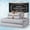 Gray, variant on Cool Bamboo Fiber Fitted Sheet Set, Top Pick For Summer | 3/4-Piece Deep Pocket Cool & Soft Bedding Set, All Season Use, Available In Twin/Full/Queen/King Size Fitted Sheets(Blue,Full)