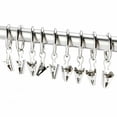 thumbnail image 1 of Long Lasting Rustproof Decorative Drapery Rings, Easy Installation Nickel Plating Metal Curtain Clip Rings with Removable Clips for Wide Weight Capacity, Smooth Sliding, 1 of 4