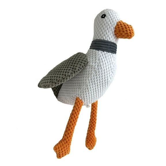 Vibrant Life Tough Buddy Seagull Dog Toy, Chew Level 4