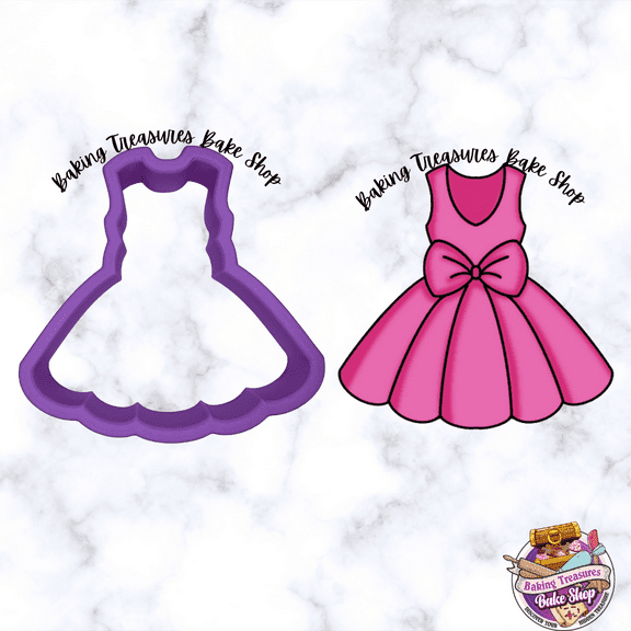 Barbie Doll Dress Cookie Cutter