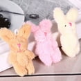thumbnail image 4 of 6cm Realistic Dollhouse Plush for Doll Soft Stuffed Rabbits Bunny Toys Miniature Decoration for Doll Mini Joint Rabbit Pendant, 4 of 11
