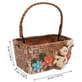 thumbnail image 2 of EXHUMKY 1Pc Creative Ceramic Plant Container for Indoor and Outdoor Home Flowerpot Decoration, 2 of 8