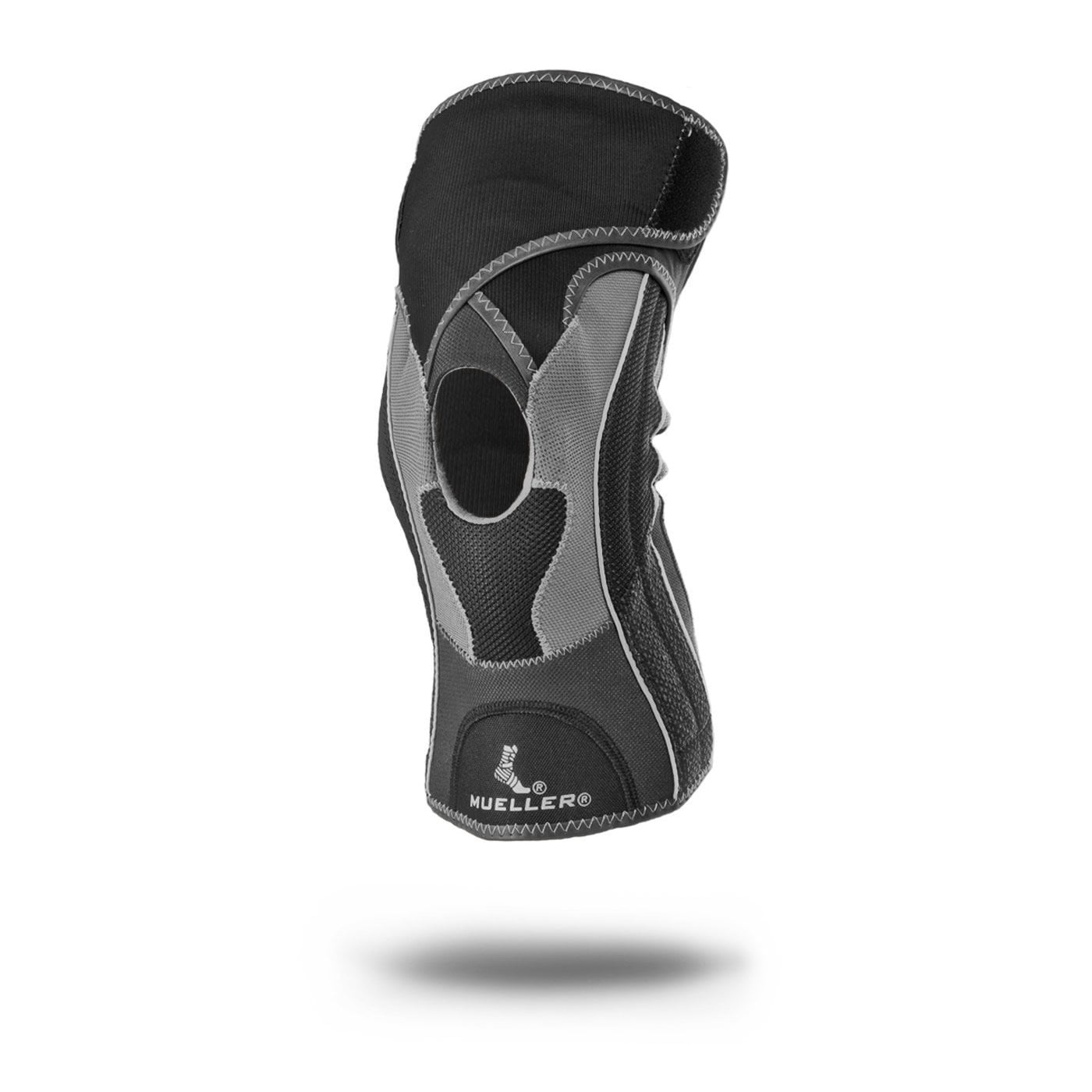 Mueller Hg80 Technology Premium Knee Brace Breathable Soft Fabric with Flat Stitches, Small: 12 Inches - 14 Inches, Black