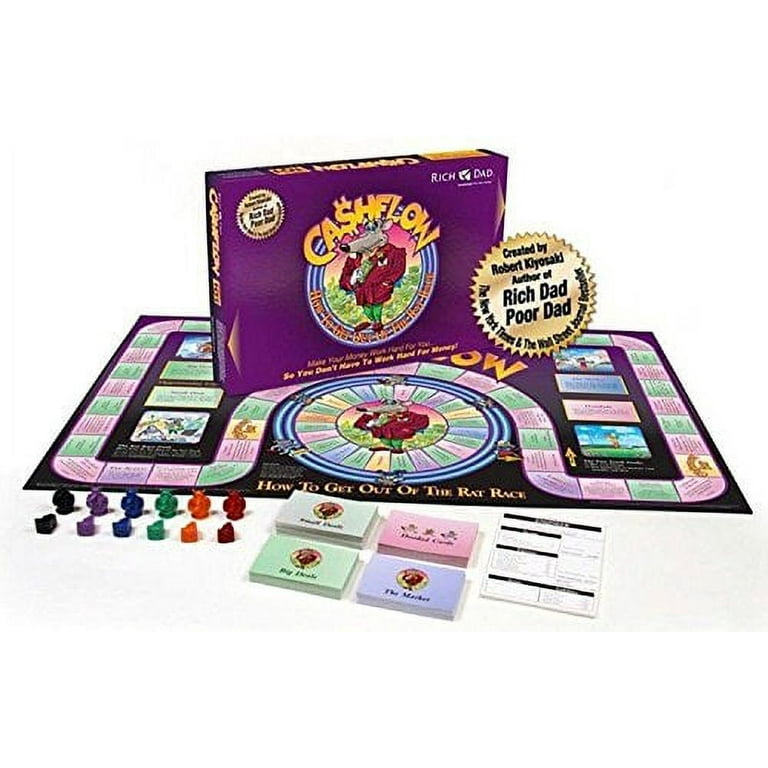 Rich Dad Cashflow 101 and 202 Board Game Bundle - Walmart.com