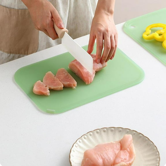 HOZVOMI Household Cutting Board Kitchen Cutting Board Fruit Cutting Board Double-sided Cutting Board Multifunctional Cutting Board Three Sizes Available