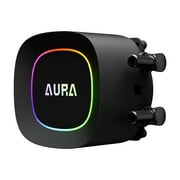 Gamdias AURA GL240 Lite 240mm CPU Liquid Cooler All-In-One, PWM Fans, 5V 3-Pin ARGB