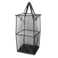 thumbnail image 4 of Cesta plegable para la colada Strade Fareast Limited cesto de almacenamiento portátil Negro 33cmx33cmx66cm, 4 of 8