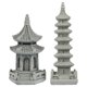 thumbnail image 3 of 2Pcs Mini Pagoda Statue Fish Tank Chinese Stone Tower Bonsai Micro Landscape Decoration, 3 of 3