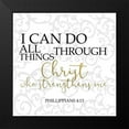 thumbnail image 2 of Kimberly, Allen 12x12 Black Modern Framed Museum Art Print Titled - I Can Square, 2 of 5