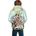 thumbnail image 2 of Daffy Duck Teen Boys Girls Hoodies Cartoon Graphic Hooded Sweatshirts Casual Pocket Pullover Coat for Kids, 2 of 8