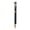 Black, variant on Pearl Flower Metal Retractable Ballpoint Pen With Black Ink, Rose Peach Color Smooth Writing Pen For Business, 1.0mm Medium Point Gift Pen, White (White, 14*1)