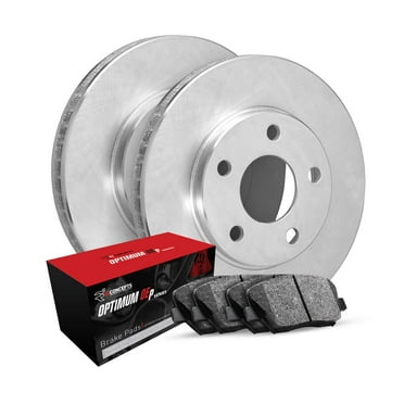 R1 Concepts Front Brakes and Rotors Kit |Front Brake Pads| Brake Rotors and Pads| Optimum OEp Brake Pads and Rotors WFUN1-76350