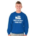 thumbnail image 5 of Need An Ark? Noah Guy | Bible Pun Sweatshirt for Men or Women Brisco Brands L, 5 of 6