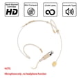 thumbnail image 2 of Auriculares con micrófono Sujeetec Discreet Headworn Earset Beige, 2 of 8