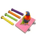thumbnail image 1 of 5PCS Bird Perch Bite-resistant Wood Bird Cage Perch Bird Stand Parrot Perch, 1 of 4