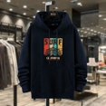 thumbnail image 4 of Sudaderas para hombre con gráfico azul, ropa para hombre, sudaderas con capucha, estampado de lujo, overfit, moda Harajuku, alta calidad, holgadas, cálidas, emo, 4 of 5