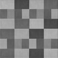 thumbnail image 1 of Ahgly Company Machine Washable Indoor Square Transitional Grey Gray Area Rugs, 4' Square, 1 of 7