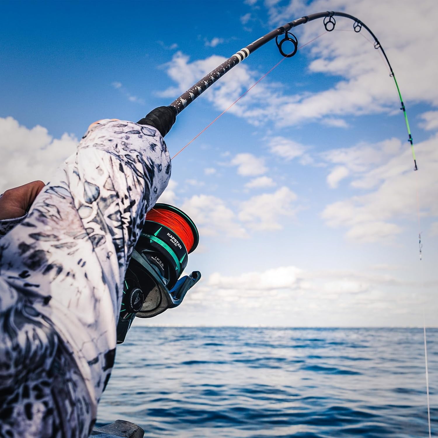 KastKing  Saltwater & Freshwater Fishing Rod, Powerful, Lightweight S-Curve Graphite Rod Blanks, Nano Resin Technology,-Kong