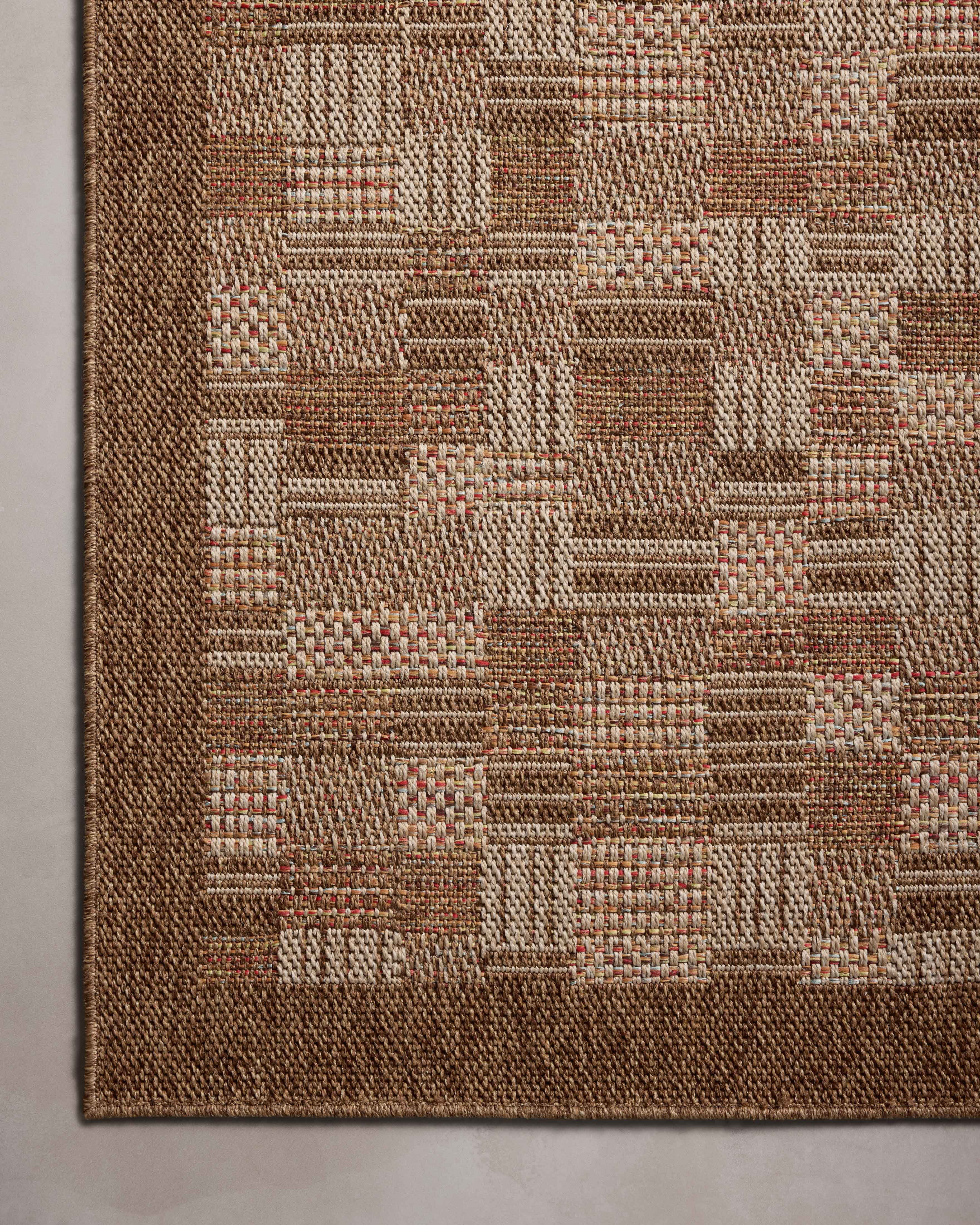 Loloi Merrick Chestnut / Fiesta 5' x 7'-7" Area Rug