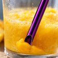 thumbnail image 4 of Wide Metal Straw 304 Stainless Steel Angled Tip Reusable for Slushies Milkshakes Dishwasher Safe with Brush, 4 of 6