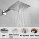 thumbnail image 2 of Sistema de Ducha, 304 Acero Inoxidable Regaderas para Baño con Cabeza de Ducha de Lluvia de Alta Presión y Ducha de Mano, Regadera para Baño de Regulación Agua Fría y Caliente, 2 of 7