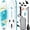 Geometry Blue, variant on SOLAVERO Inflatable Stand Up Paddle Board for 2 Person, Ultra-Light SUP Board with Accessories for Adults & Youth of All Skill Levels