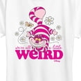 thumbnail image 3 of Alice in Wonderland - We're All a Little Weird - Women's Short Sleeve Graphic T-Shirt, 3 of 5