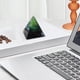 thumbnail image 4 of RKSTN Resin ornamental Natural Crystal Quartz Chip Decorative Resin Stand - Office Desk Tabletop Ornament Stylish Gift Idea With Crystal Tower, 4 of 6