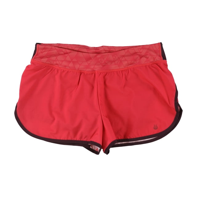 SOLFIRE Womens Peak Athletic Workout Shorts hibiscusred M