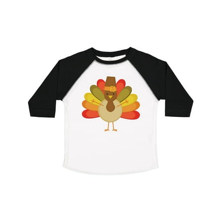 

Inktastic Thanksgiving Pilgrim Turkey Holiday Gift Toddler Boy or Toddler Girl T-Shirt