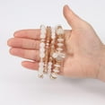 thumbnail image 4 of Bohemian Beaded Stretch Bracelet Set, Boho Crystal Jewelry Mothers Birthday Gifts for Women Mom Grandma Girls, 4 of 8