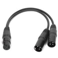 thumbnail image 4 of Cable XLR hembra a doble XLR macho Cable de audio XLR Cable XLR hembra a macho Cable de conexión de hembra a micrófono JORINDO JD6069 XLR Hembra a Dual XLR Macho Cable YType Splitter Audio Micrófono C LHCER NONE, 4 of 5