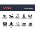 thumbnail image 6 of BOCCHI 1602-507-0126 Granite 33" 60/40 Double Bowl Kitchen Sink in Milk White, 6 of 7