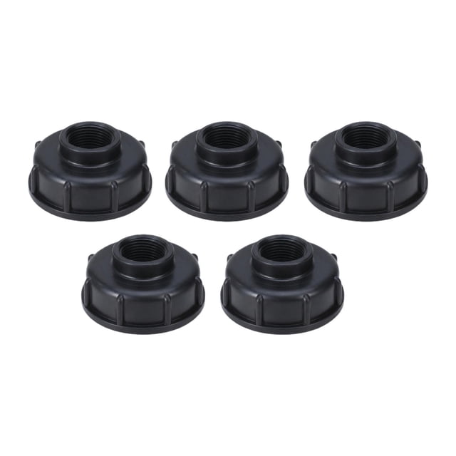 Adaptador para tanque de 5 piezas, adaptador para tanque de agua tipo contenedor, herramienta de conexión de fácil instalación, repuestos para Diámetro interior de la salida: 25 cm