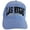 Light Blue, variant on Las Vegas City of Sin Adult Size Adjustable Baseball Cap (Black/Pink)