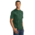 thumbnail image 4 of Sport Tek Adult Male Men CamoHex Short Sleeves T-Shirt Forest Green Small, 4 of 6