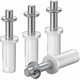 thumbnail image 1 of 4-Pack Spring-Loaded Bi-Fold Door Top Pivots Replacement Hardware for Closet Doors, 1 of 5