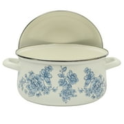 The Pioneer Woman Agatha Enamel-on-Steel 6-Quart Dutch Oven, Blue