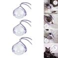 thumbnail image 1 of 3x Juego de bozales para gatos Suministros de restricción de tamaño Canasta agresiva Peine antiarañazos Aseo de la boca del baño Bolsa de baño Yinane Bozal Anti Mordida, 1 of 8