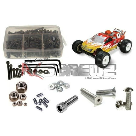 

RCScrewZ Losi Mini-T/Pro (Metric) Stainless Steel Screw Kit - los017m