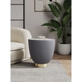 thumbnail image 2 of Manhattan Comfort Anderson End Table 2.0 with Steel Frame in Gray, 2 of 7