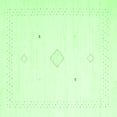 thumbnail image 1 of Ahgly Company Indoor Square Solid Green Modern Area Rugs, 3' Square, 1 of 1