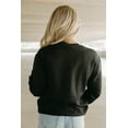 thumbnail image 2 of Comfortable Long Sleeve Crew Neck Sweatshirt with Whimsical Western Embroidery, 2 of 7