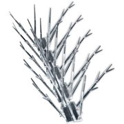 Bird-X Original Clear Plastic Bird Spikes Permanent Bird Repellent 100 Feet Pigeons Starlings Sparrows Seagulls