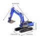thumbnail image 2 of Children Toy Car Excavator Model Toy Engineering Car Toy Car Simulation Ornament Excavator Engineering Diecast Set, 2 of 2