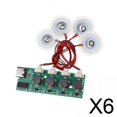 thumbnail image 1 of Disco de atomización,Módulo humidificador USB DC 5V Alto rendimiento,Disco de atomización Módulo de pulverización USB 4 pulverizadores,Placa de atomización Placa de circuito, 1 of 8