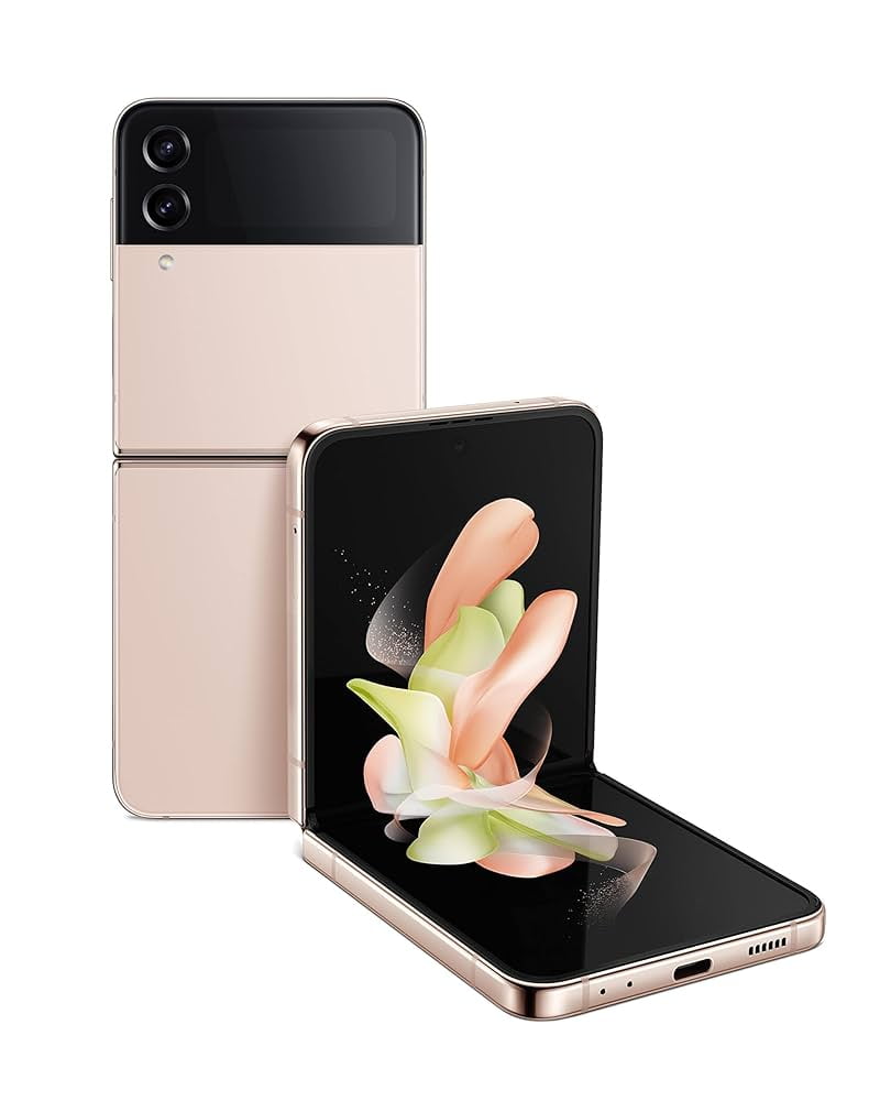 Restored Samsung Samsung Flip 4 (T-Mobile) 128GB Pink Gold (Refurbished)